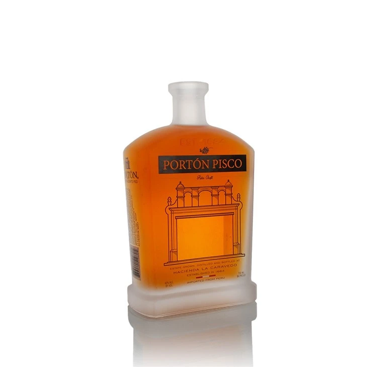 Frosted Glass Bottle
