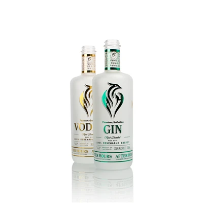 Frosted Premium Spirit Glass Bottle Frosted Premium Spirit Glass Bottle